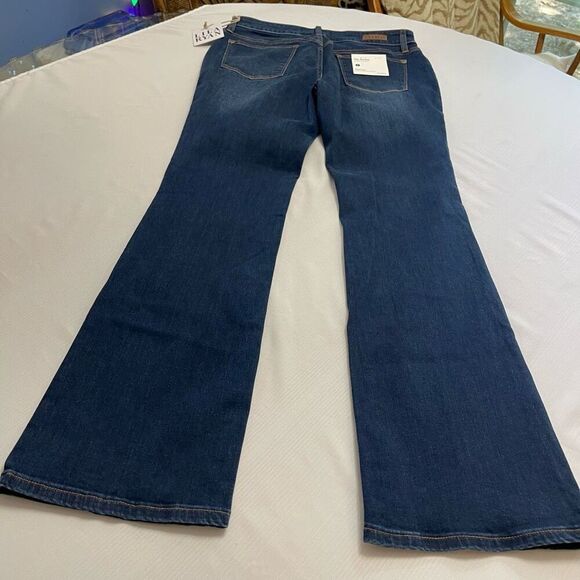 NWT Lila Ryan The Marlee Mid Rise Curvy Boot Cut Grace Denim Jeans Size 30 - Picture 8 of 9